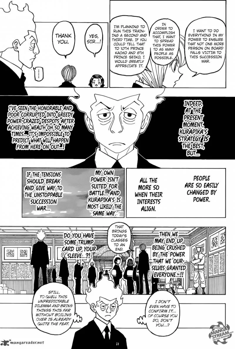 Hunter X Hunter Chapter 388 page 13