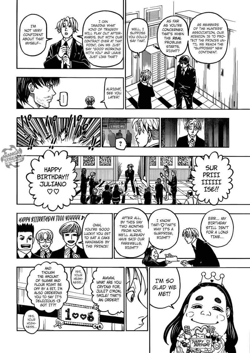 Hunter X Hunter Chapter 389 page 10