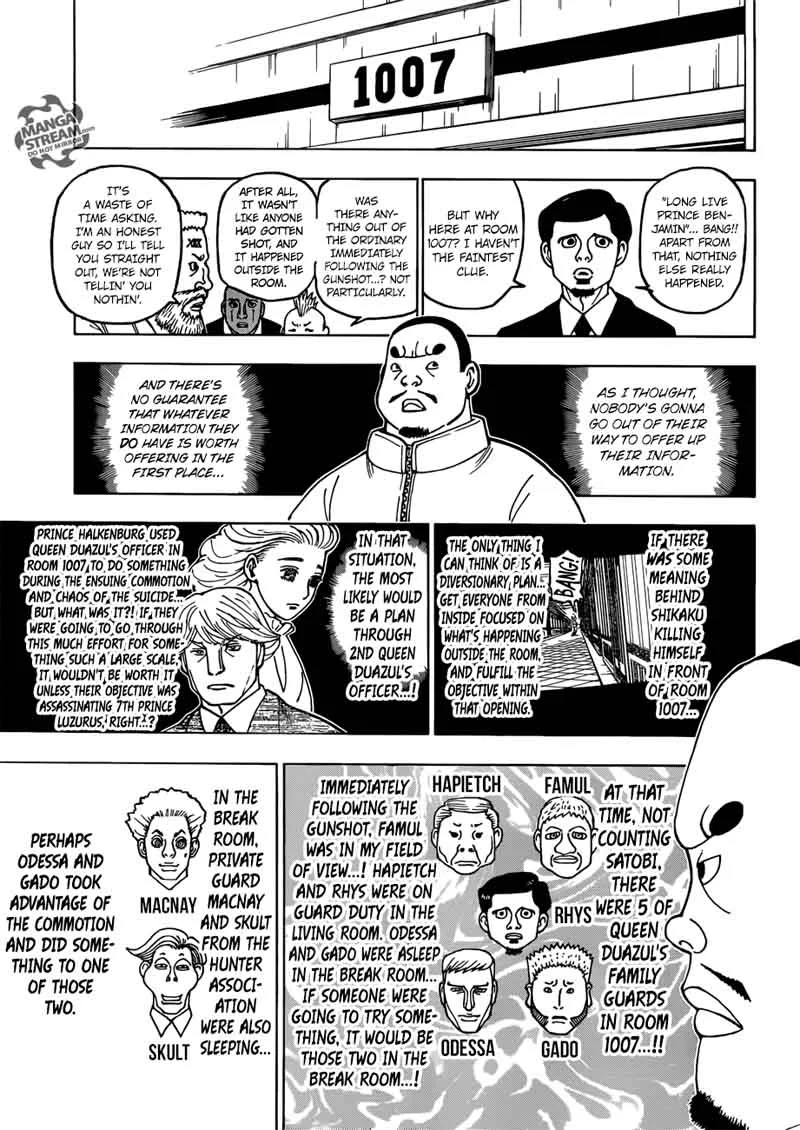 Hunter X Hunter Chapter 389 page 11