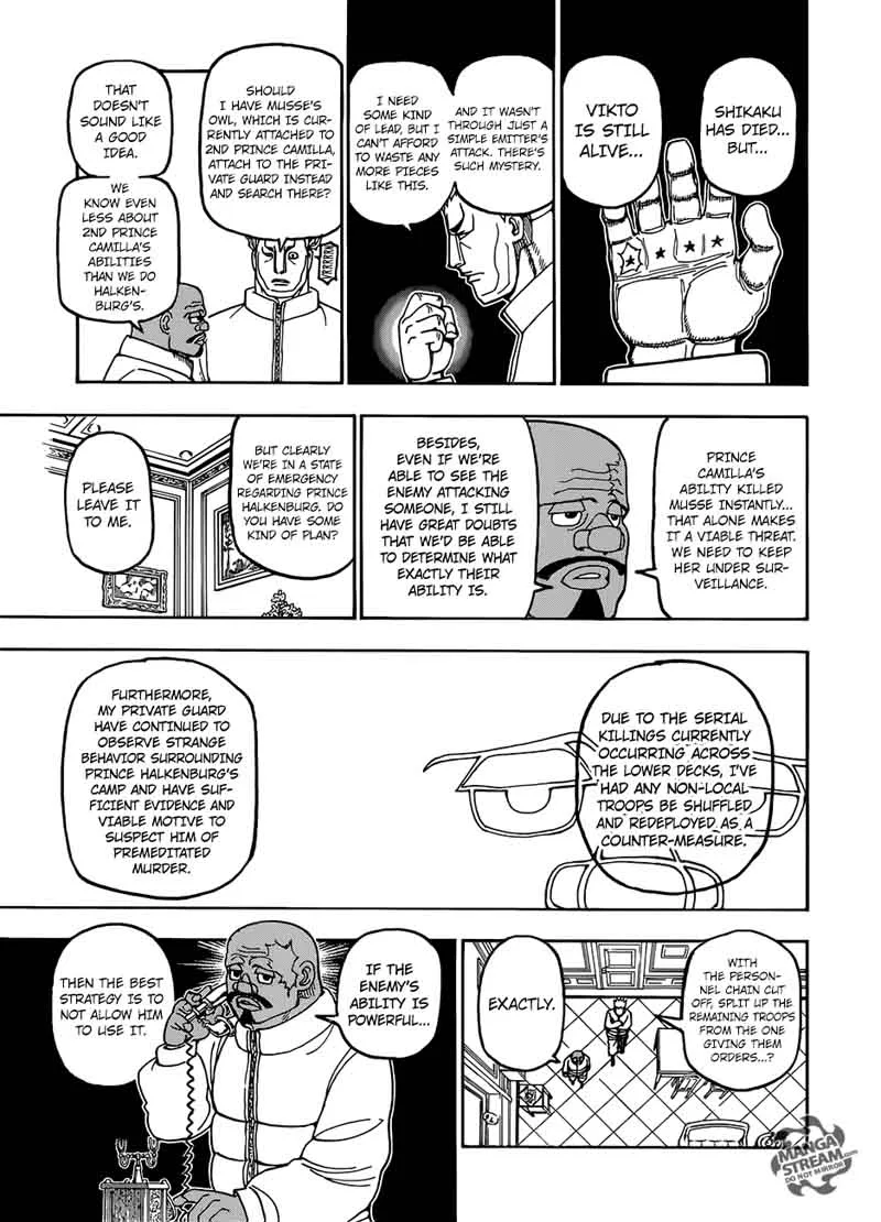 Hunter X Hunter Chapter 389 page 7
