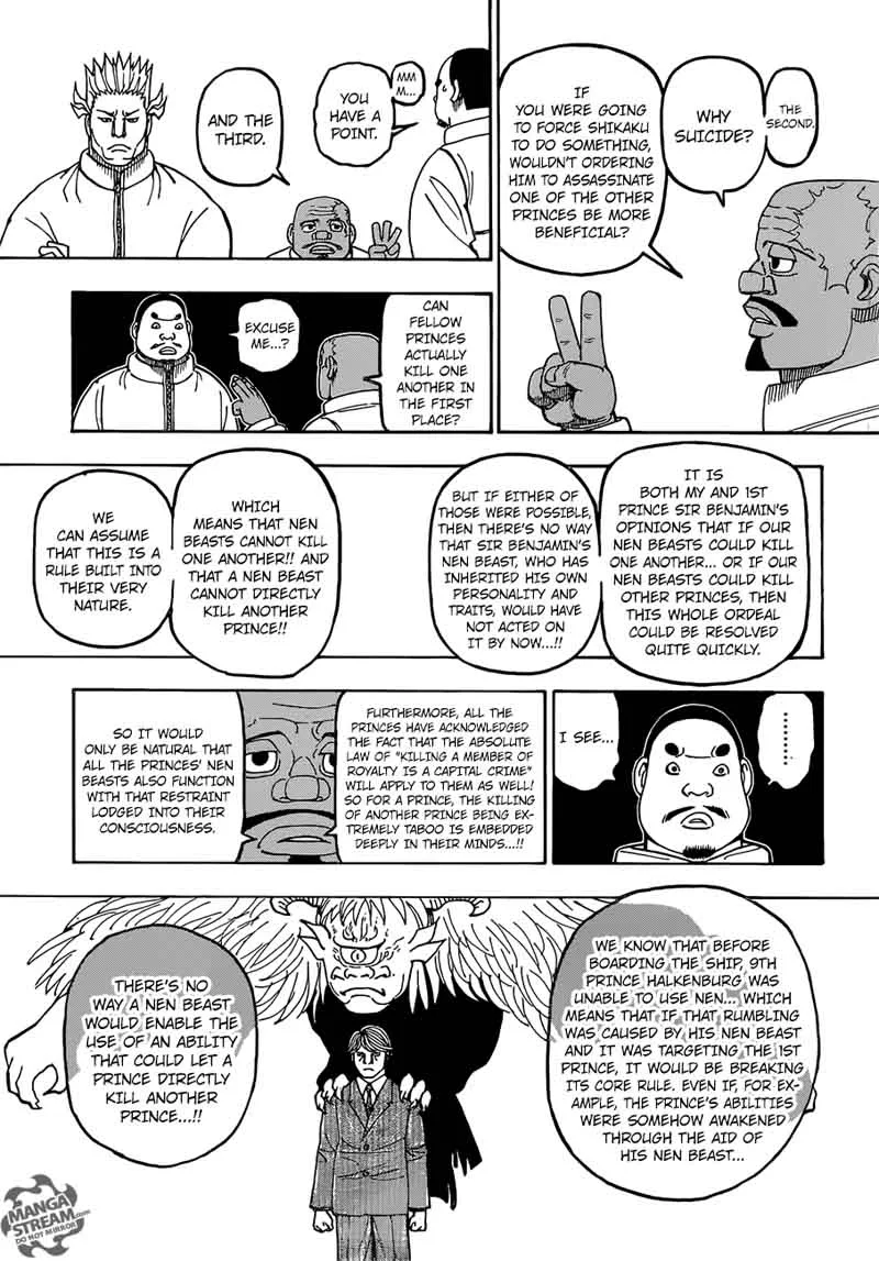 Hunter X Hunter Chapter 389 page 3