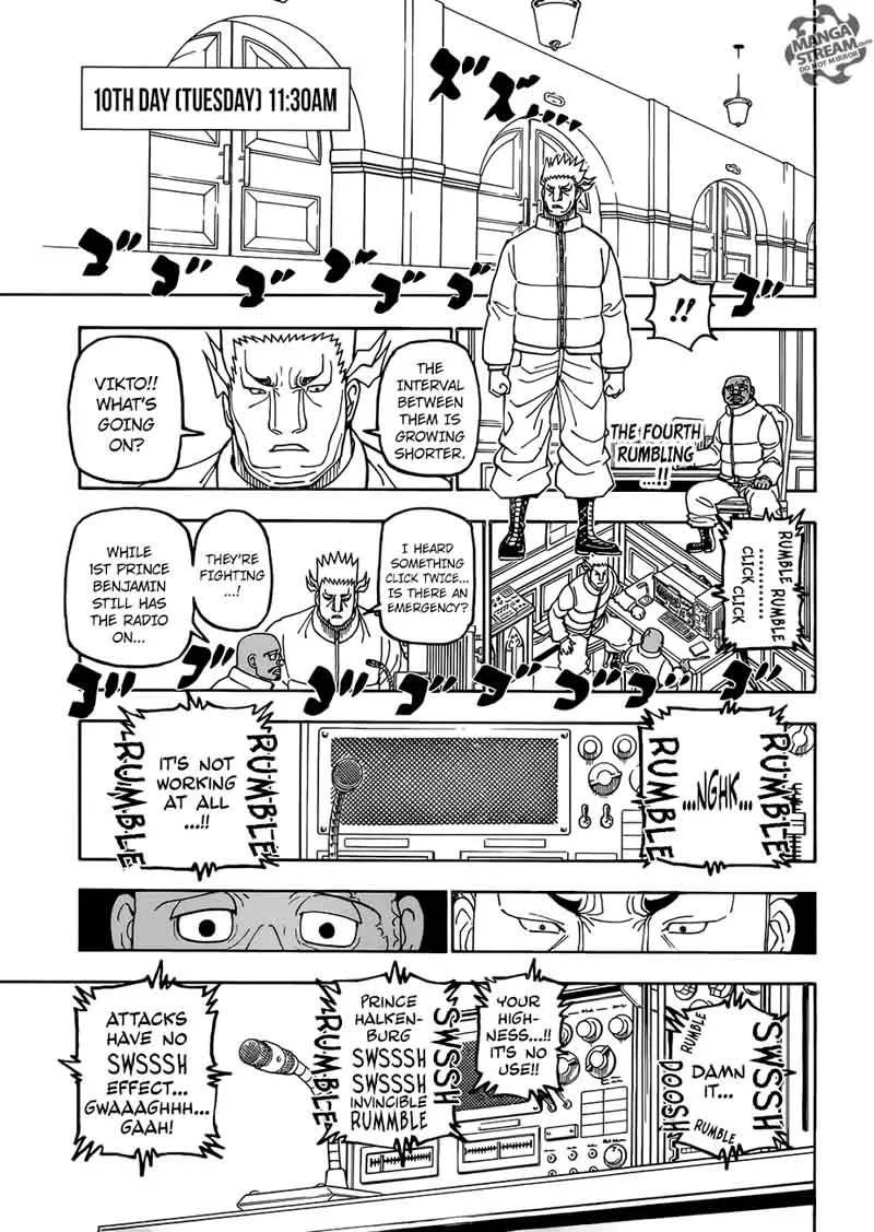 Hunter X Hunter Chapter 389 page 5