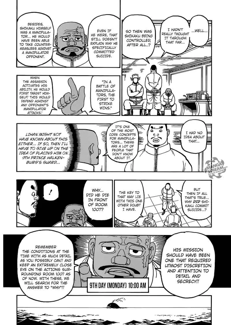Hunter X Hunter Chapter 389 page 4