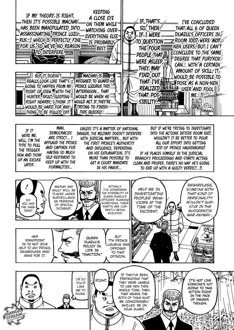 Hunter X Hunter Chapter 389 page 12
