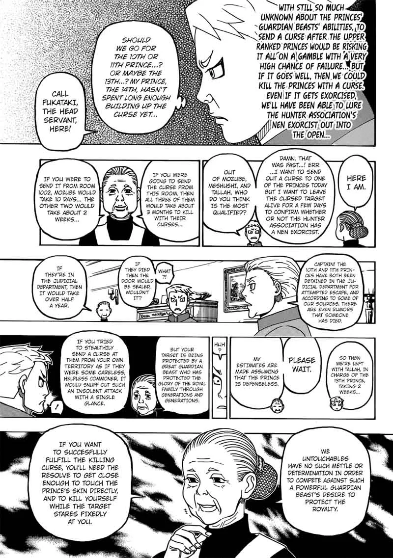 Hunter X Hunter Chapter 389 page 17