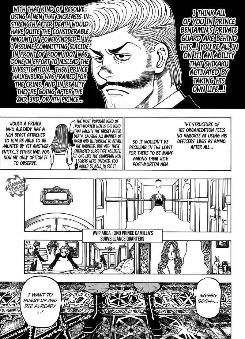 Hunter X Hunter Chapter 389 page 13