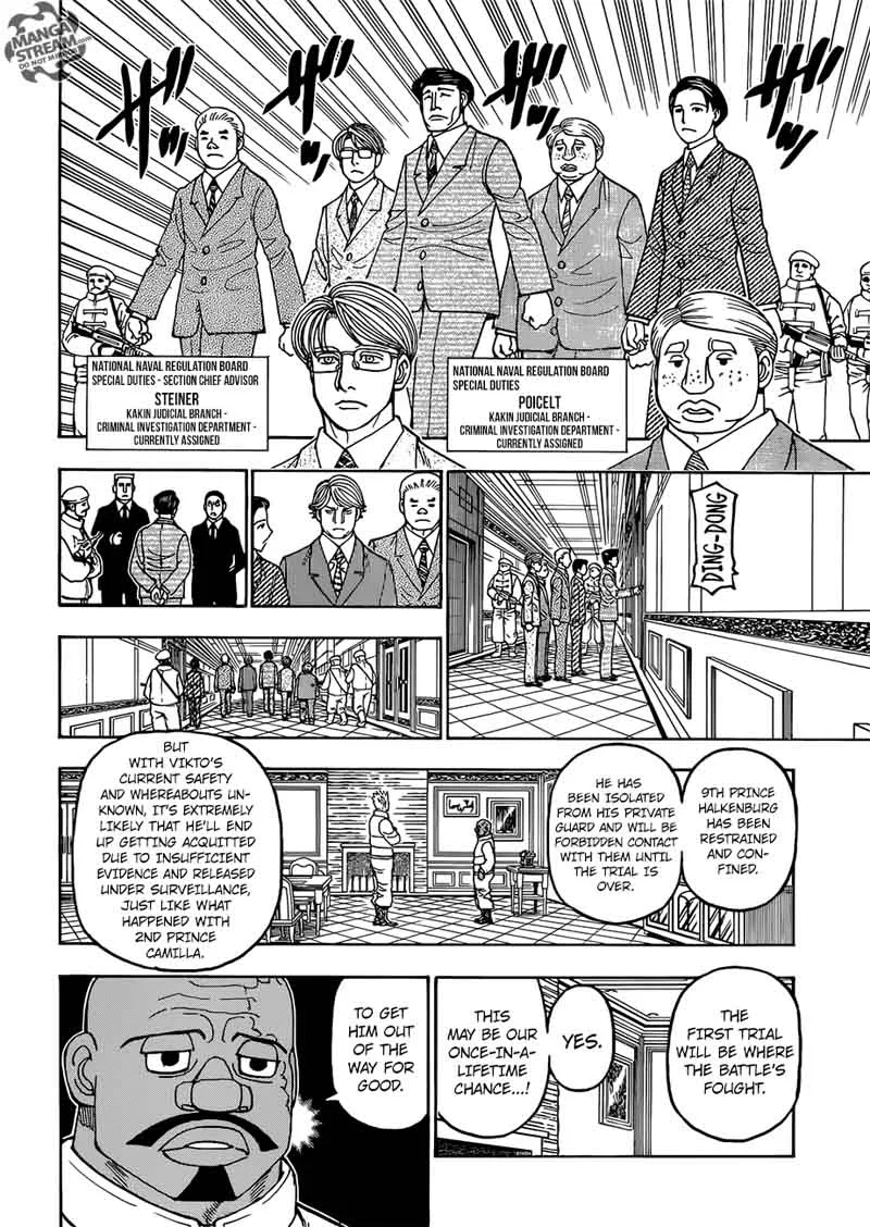 Hunter X Hunter Chapter 389 page 8