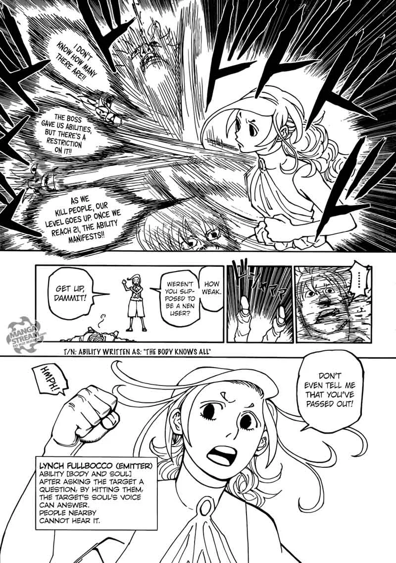 Hunter X Hunter Chapter 390 page 17