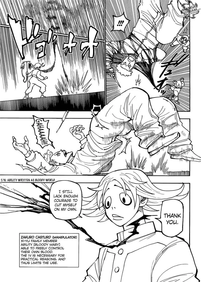 Hunter X Hunter Chapter 390 page 15