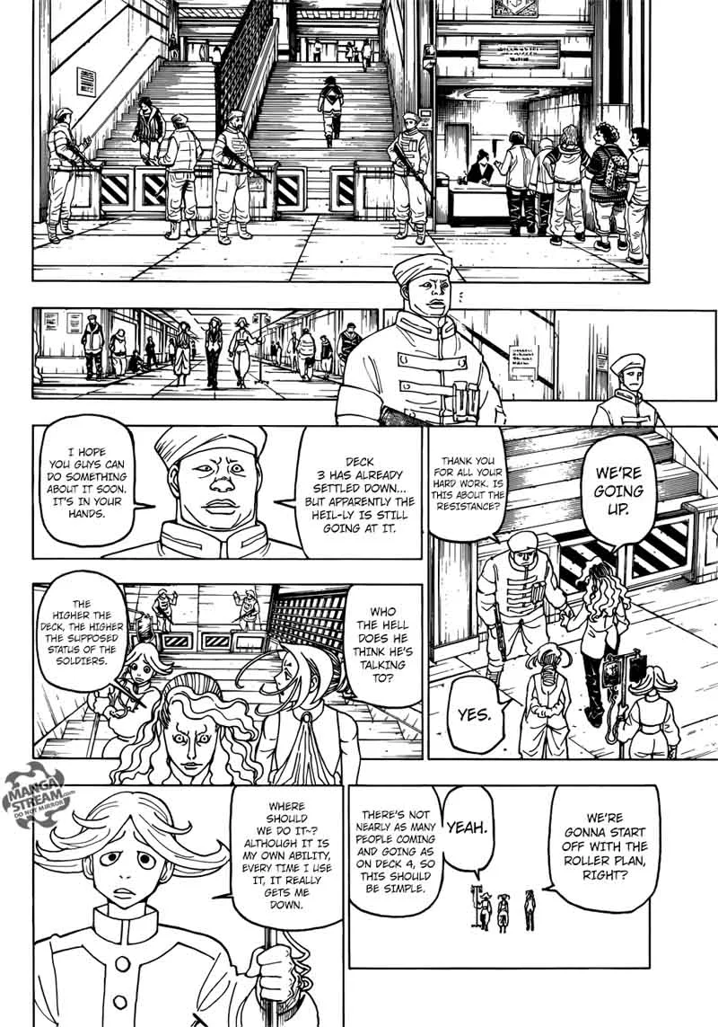 Hunter X Hunter Chapter 390 page 8