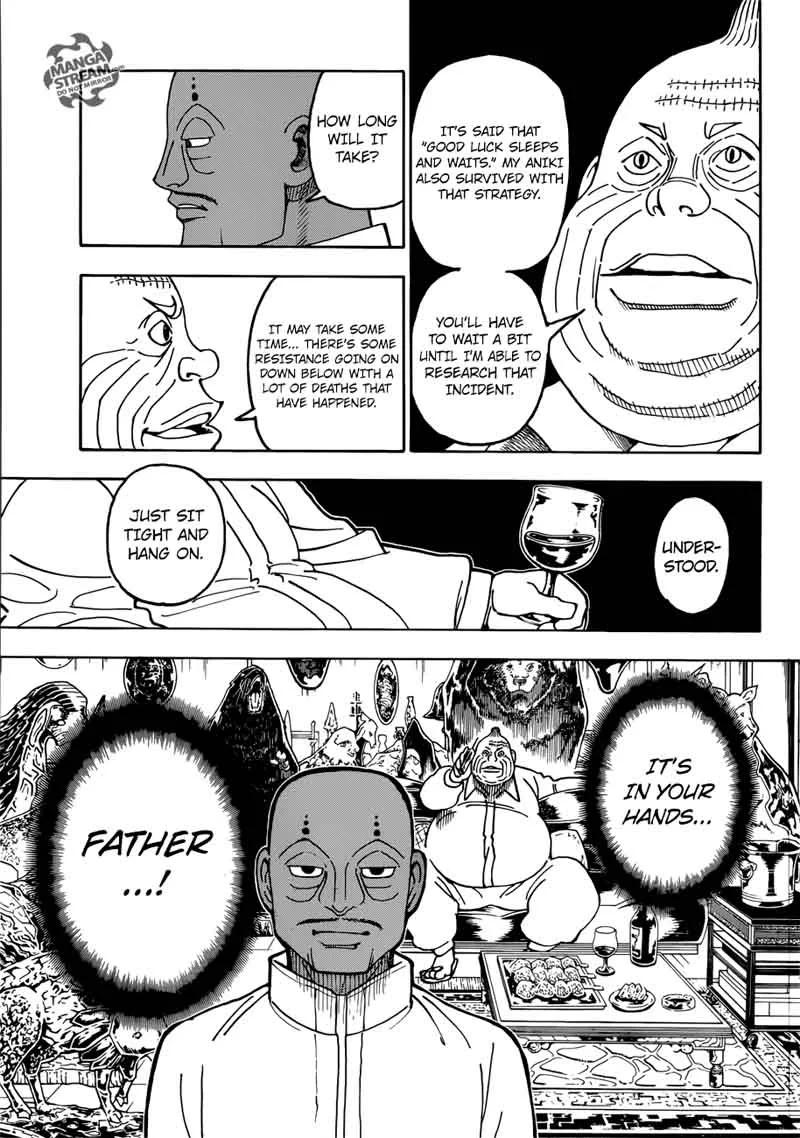 Hunter X Hunter Chapter 390 page 5