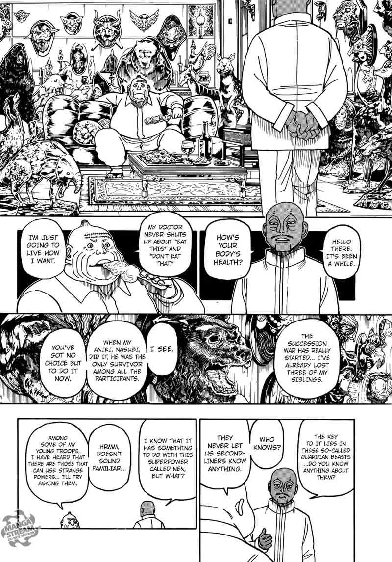 Hunter X Hunter Chapter 390 page 4