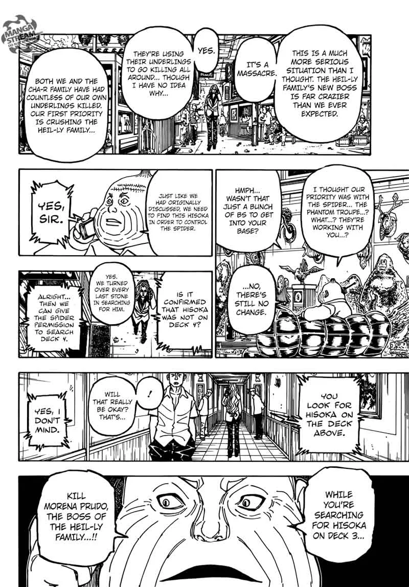 Hunter X Hunter Chapter 390 page 6