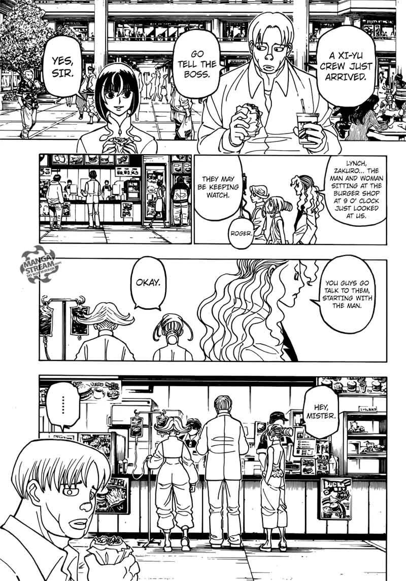 Hunter X Hunter Chapter 390 page 9