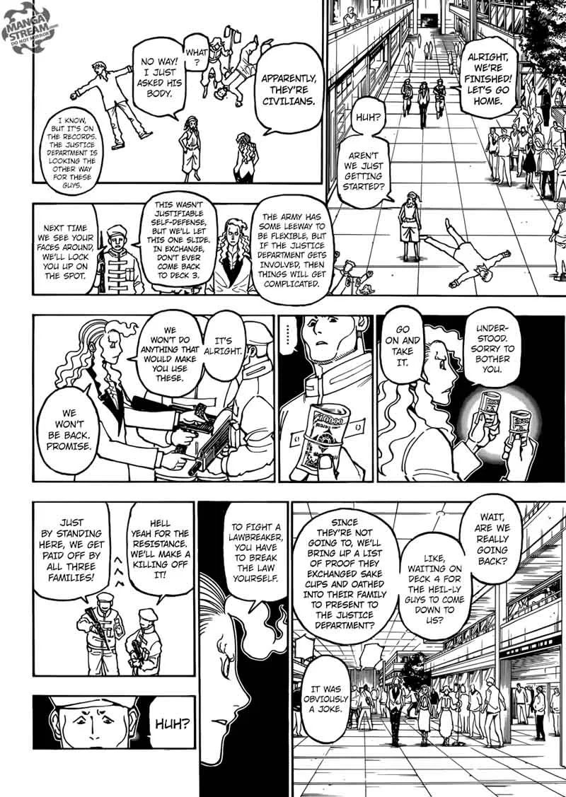 Hunter X Hunter Chapter 390 page 18