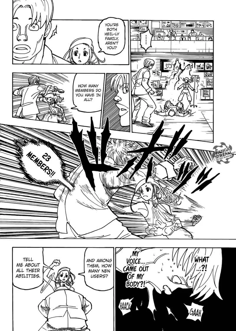 Hunter X Hunter Chapter 390 page 16