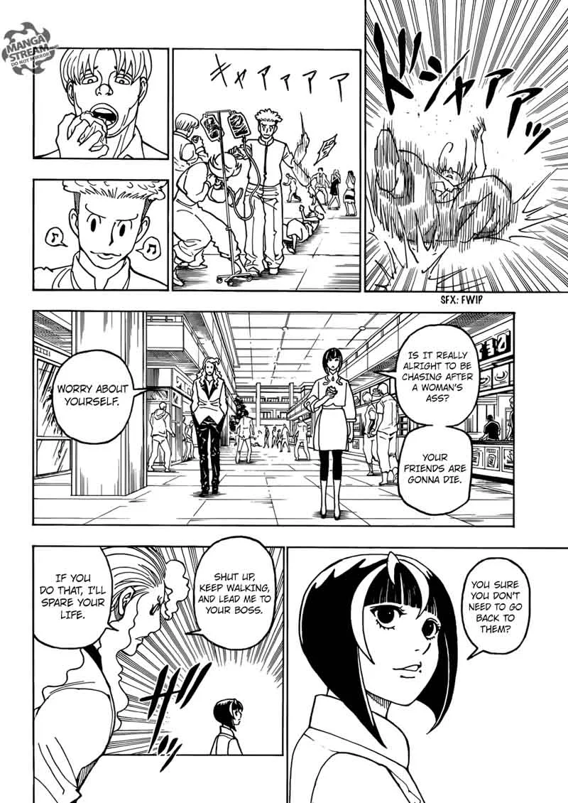 Hunter X Hunter Chapter 390 page 12
