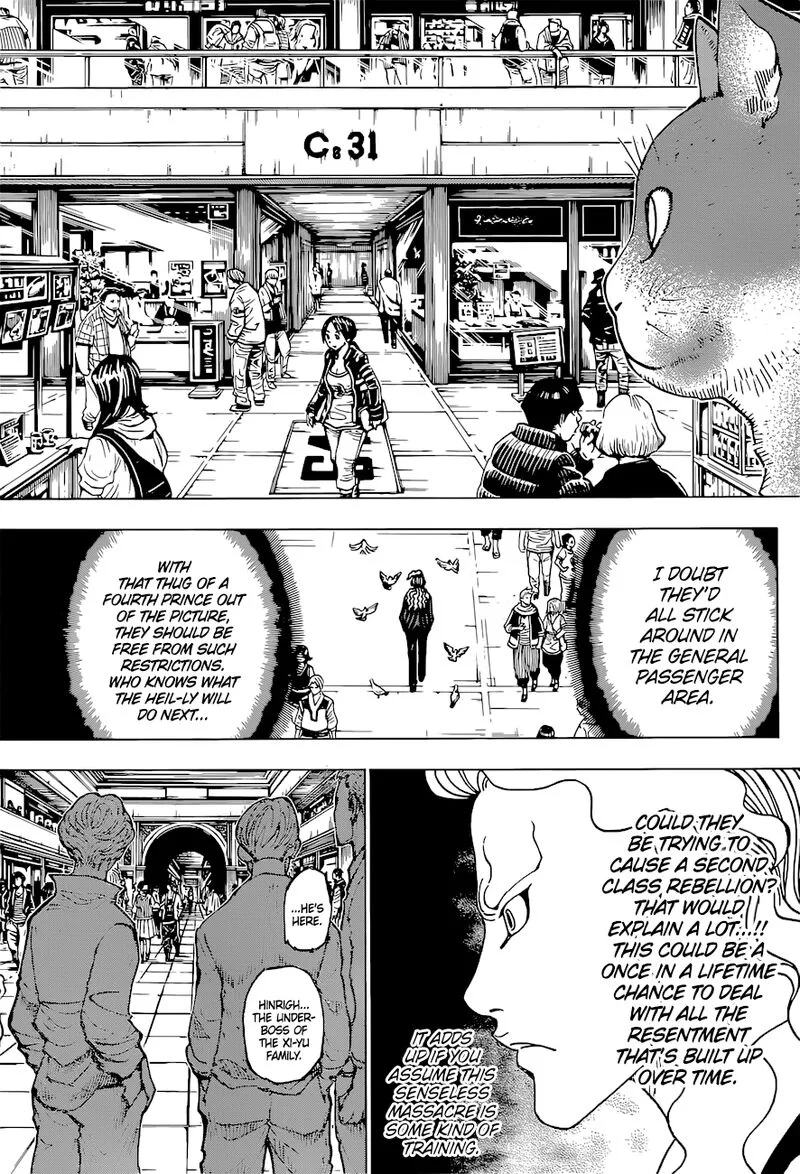 Hunter X Hunter Chapter 391 page 8