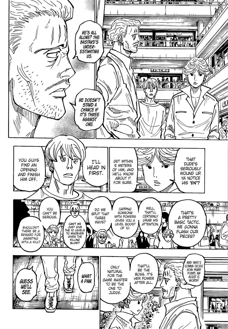 Hunter X Hunter Chapter 391 page 9