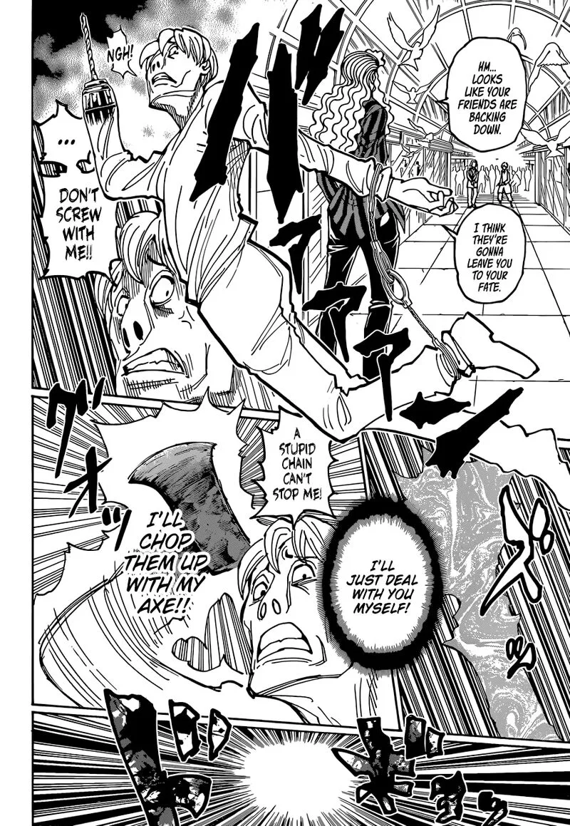 Hunter X Hunter Chapter 391 page 19