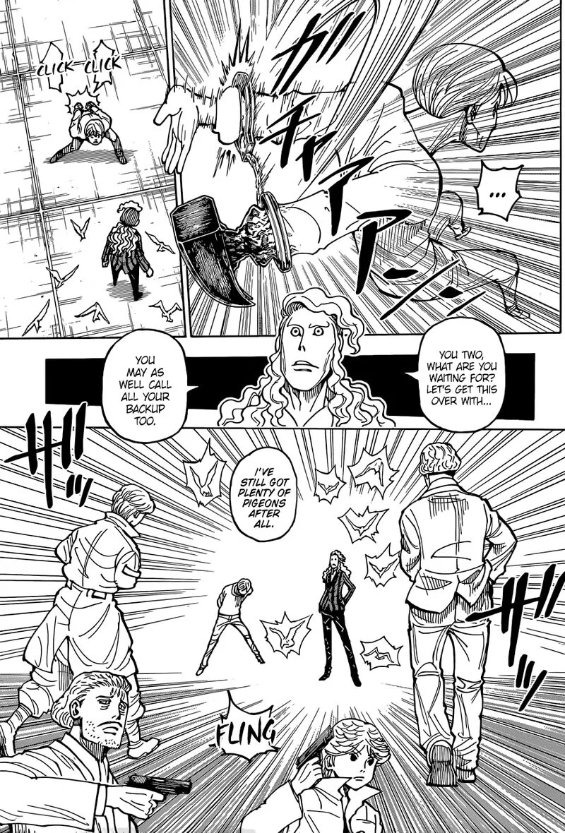Hunter X Hunter Chapter 391 page 14