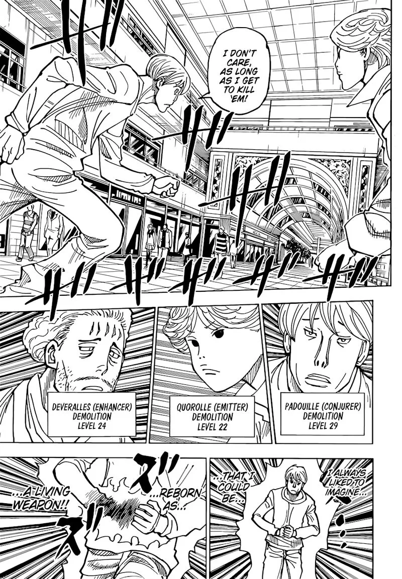Hunter X Hunter Chapter 391 page 10