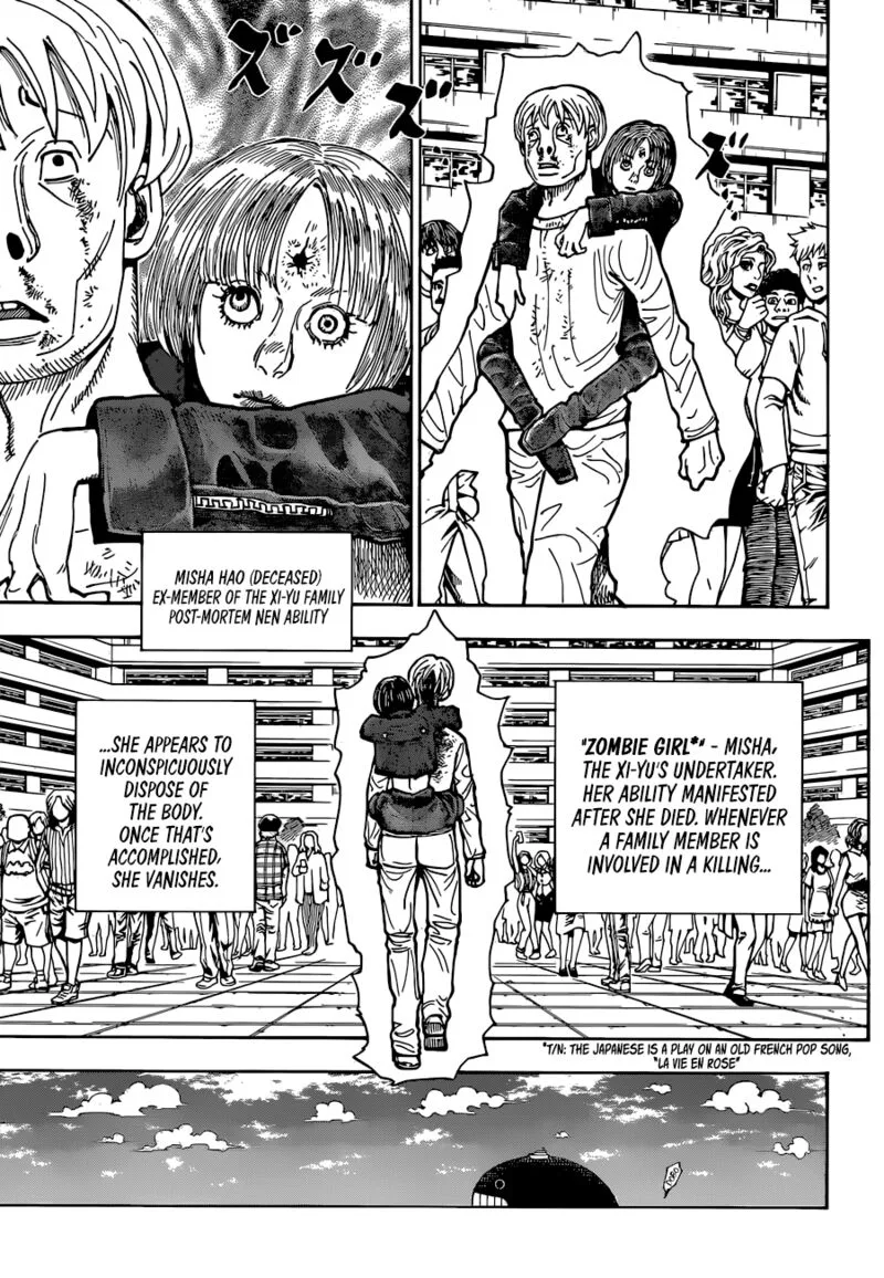 Hunter X Hunter Chapter 392 page 5