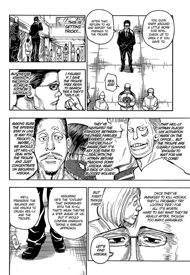 Hunter X Hunter Chapter 392 page 14