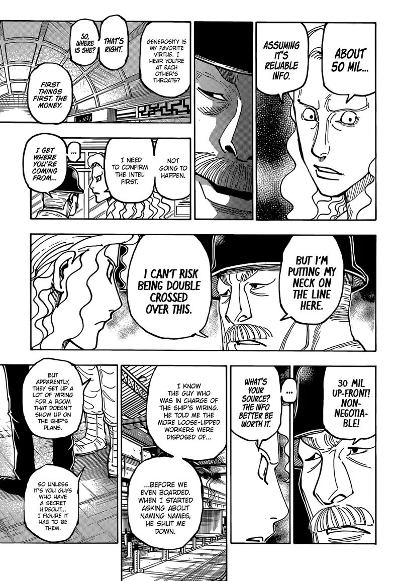 Hunter X Hunter Chapter 392 page 3