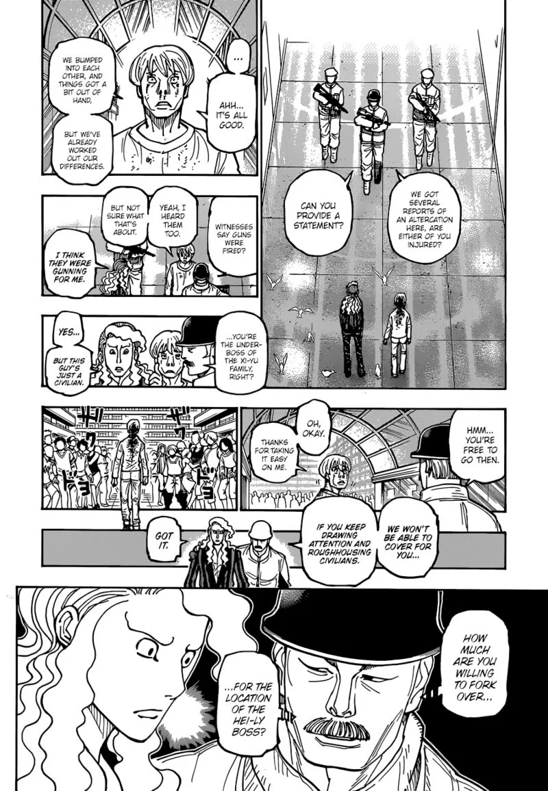 Hunter X Hunter Chapter 392 page 2