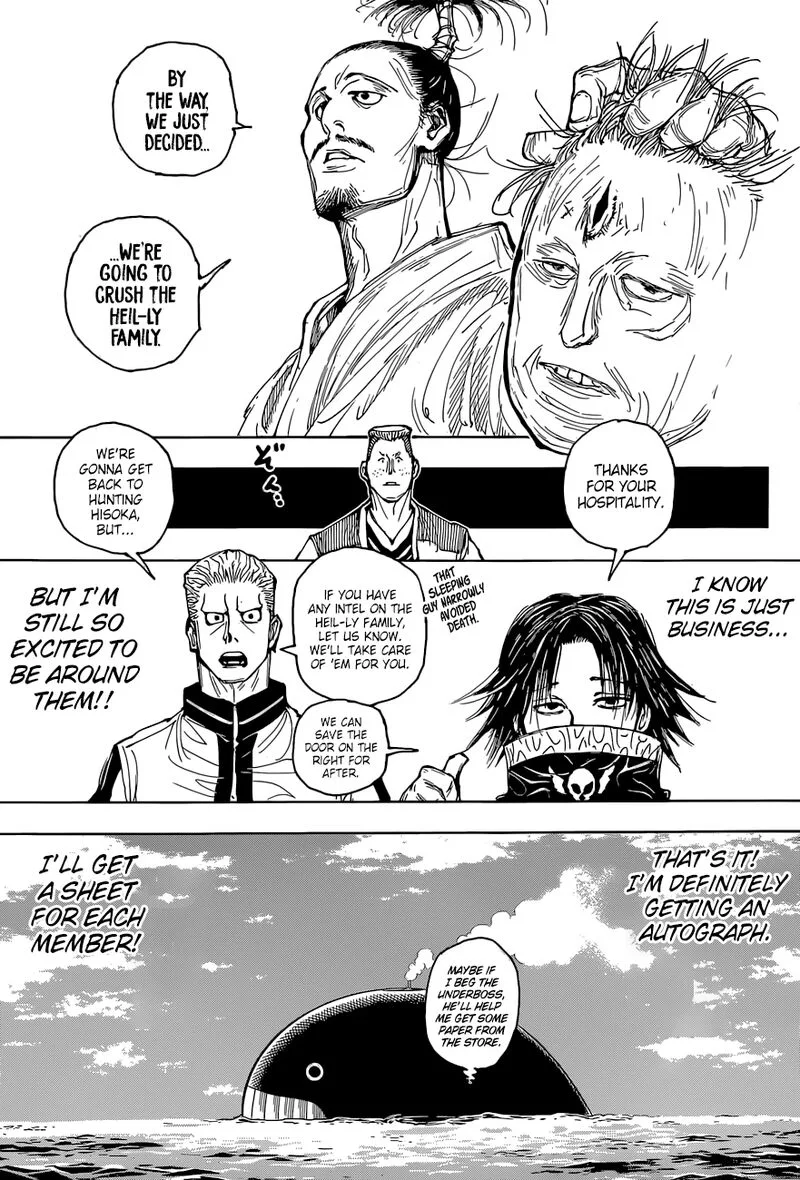 Hunter X Hunter Chapter 393 page 5
