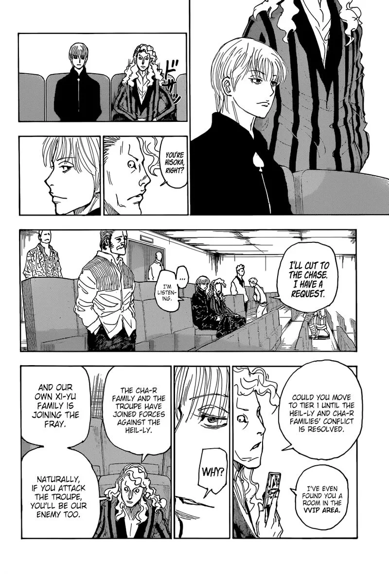 Hunter X Hunter Chapter 393 page 10