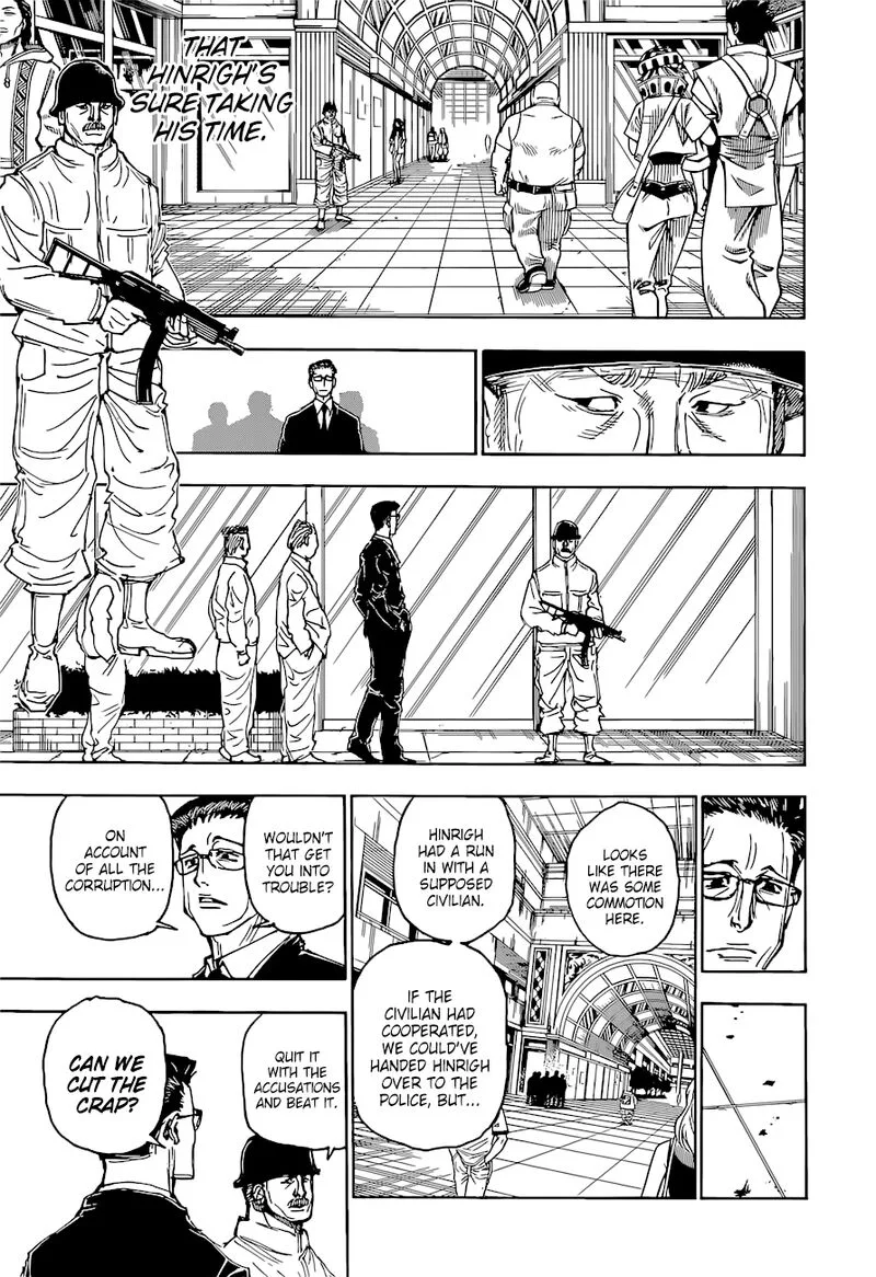 Hunter X Hunter Chapter 393 page 13