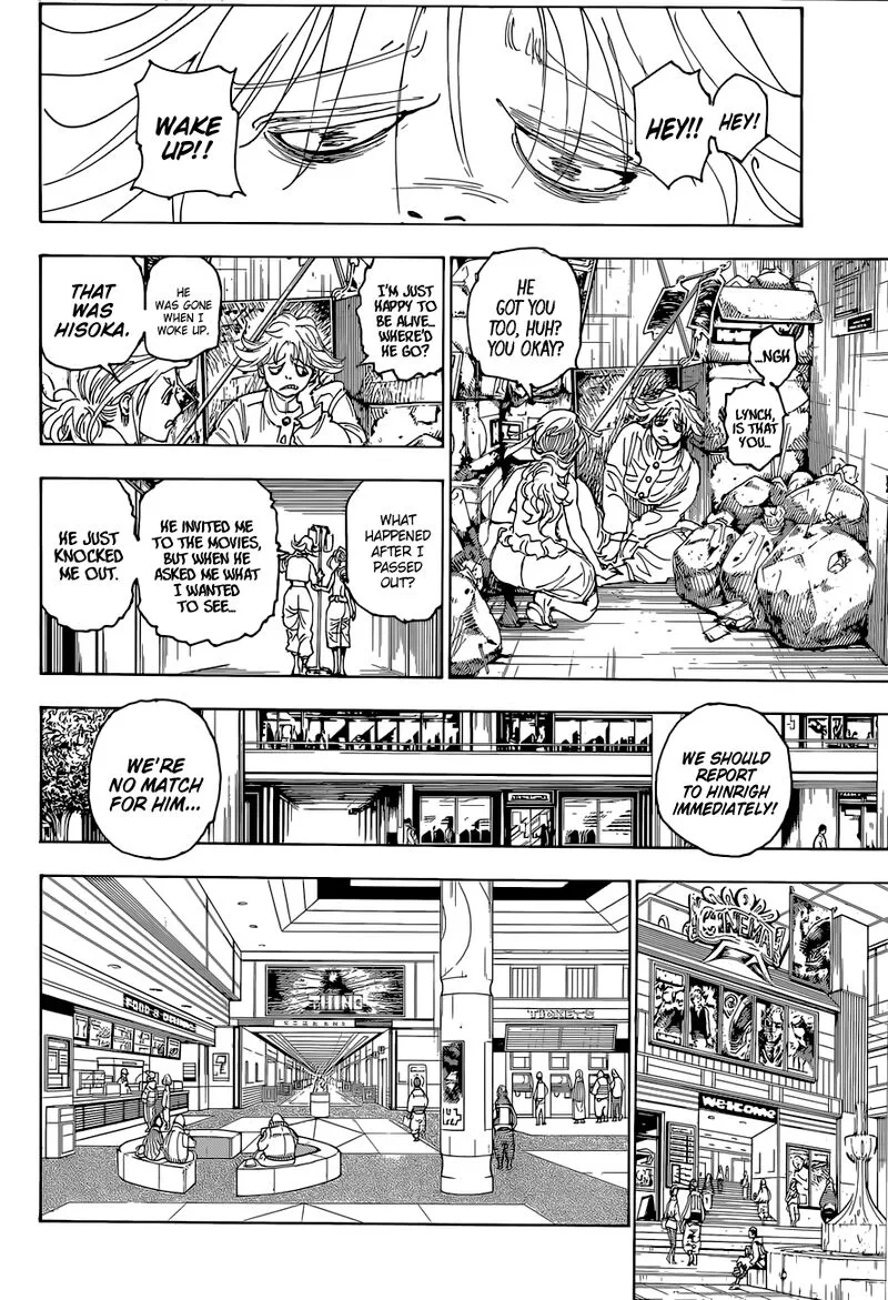 Hunter X Hunter Chapter 393 page 8