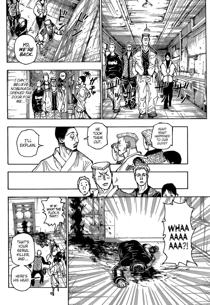 Hunter X Hunter Chapter 393 page 4