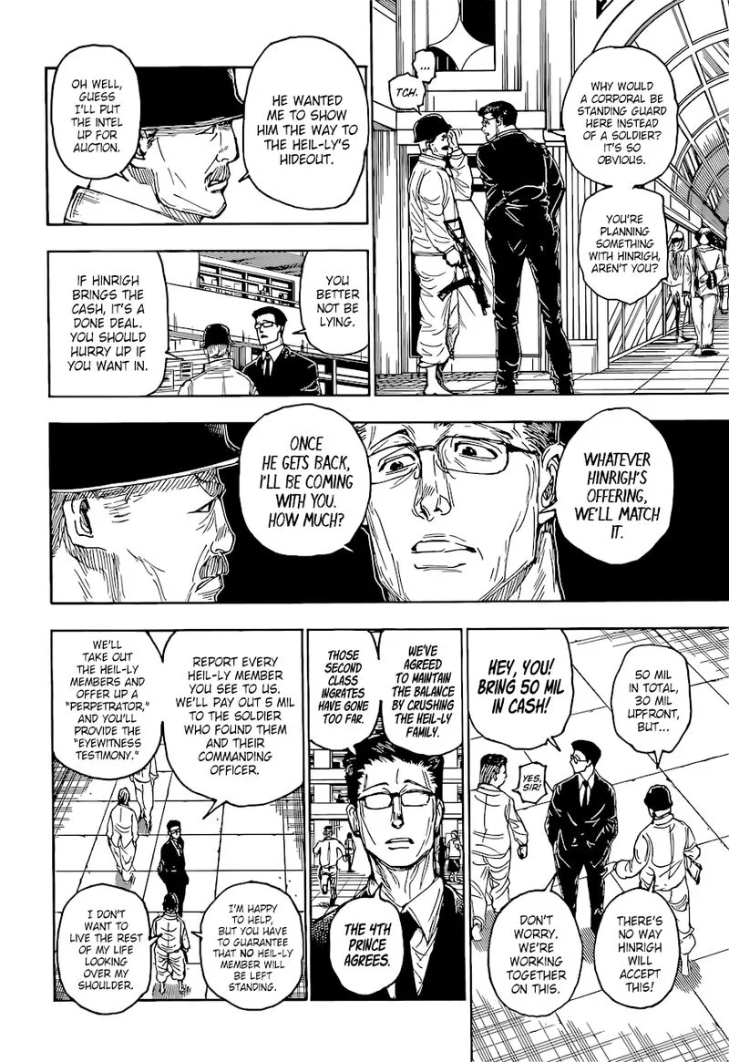Hunter X Hunter Chapter 393 page 14