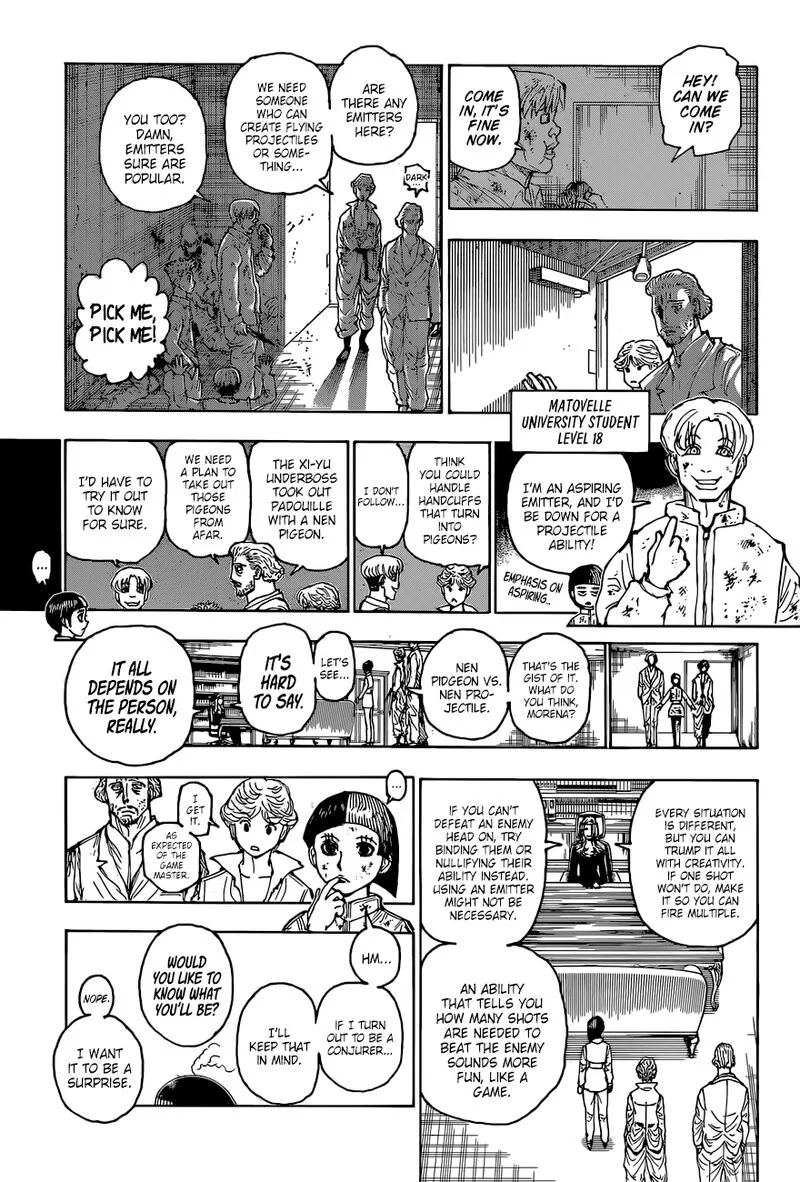 Hunter X Hunter Chapter 393 page 7
