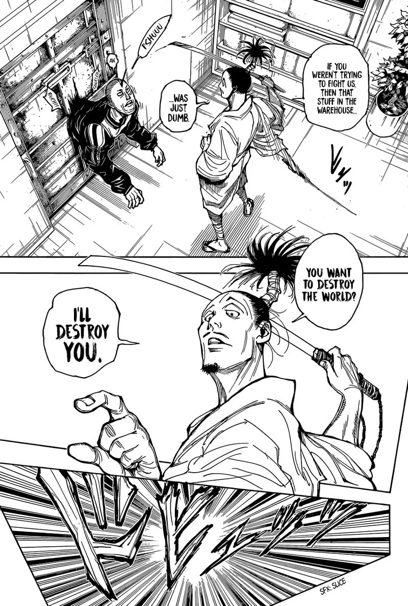 Hunter X Hunter Chapter 393 page 3
