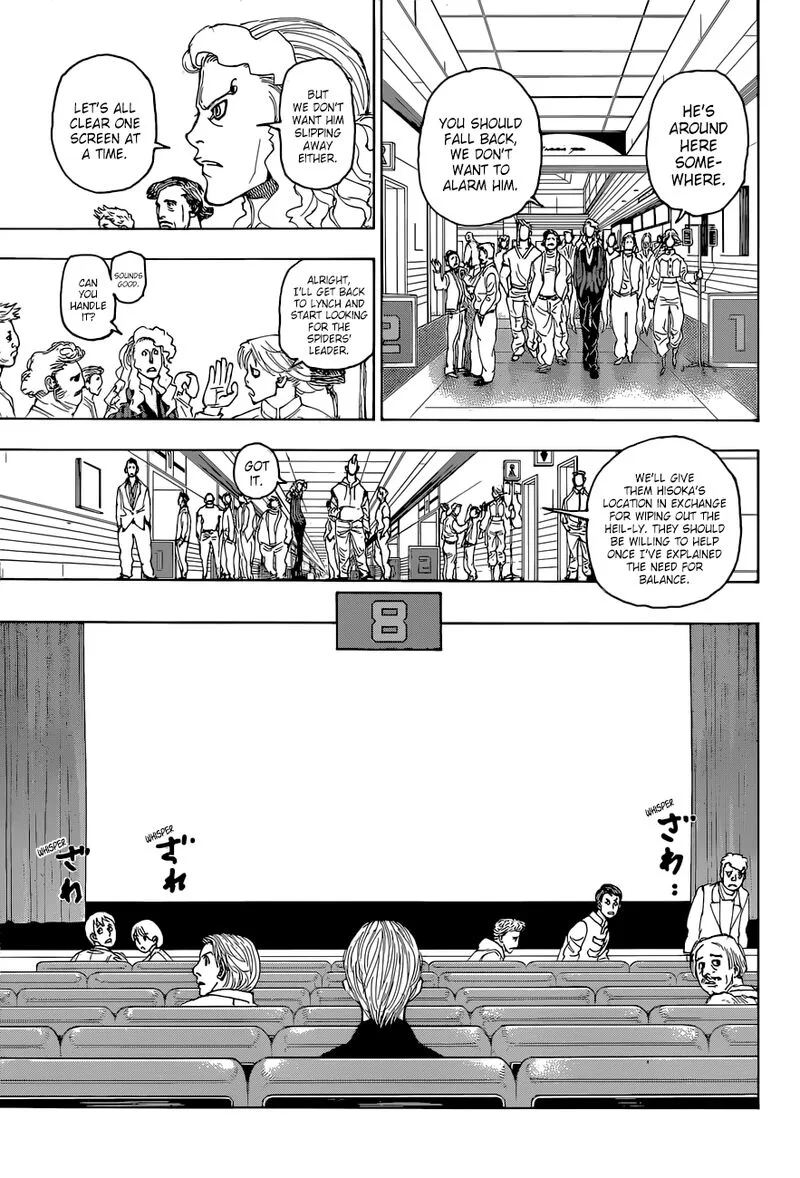 Hunter X Hunter Chapter 393 page 9