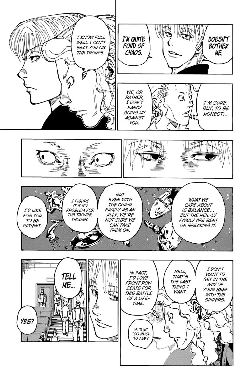Hunter X Hunter Chapter 393 page 11