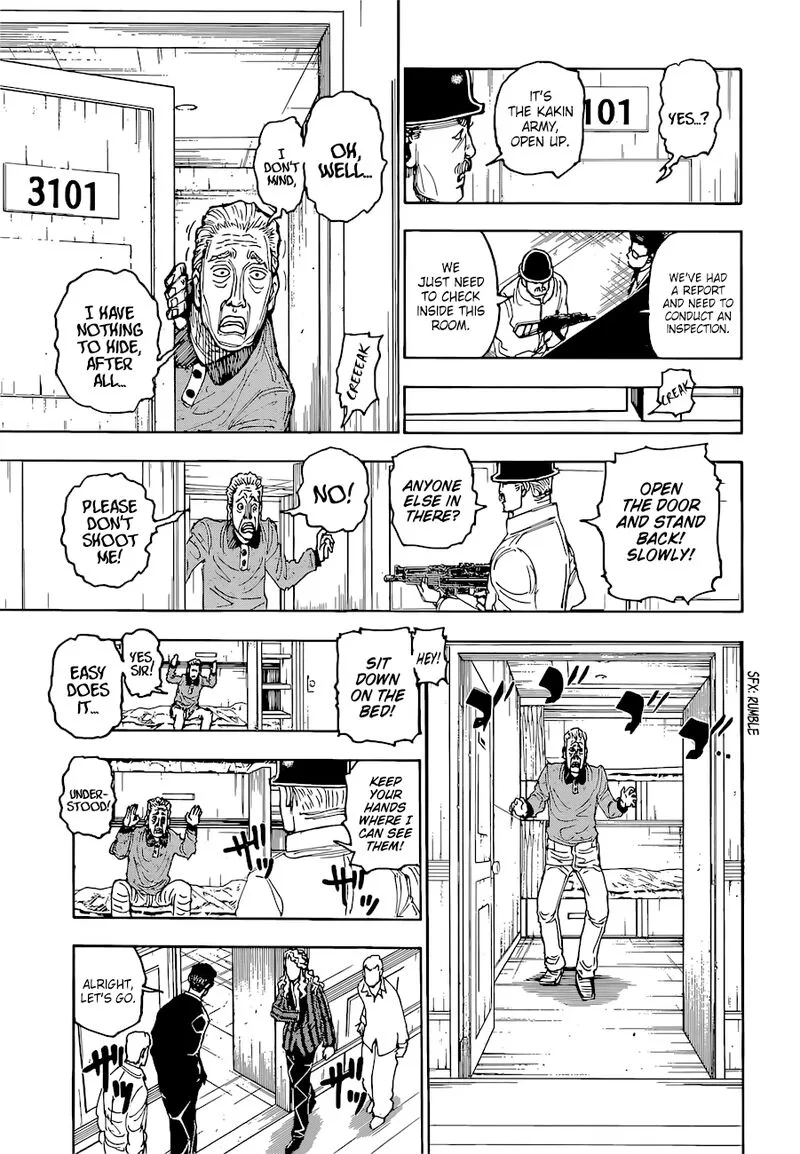 Hunter X Hunter Chapter 393 page 17