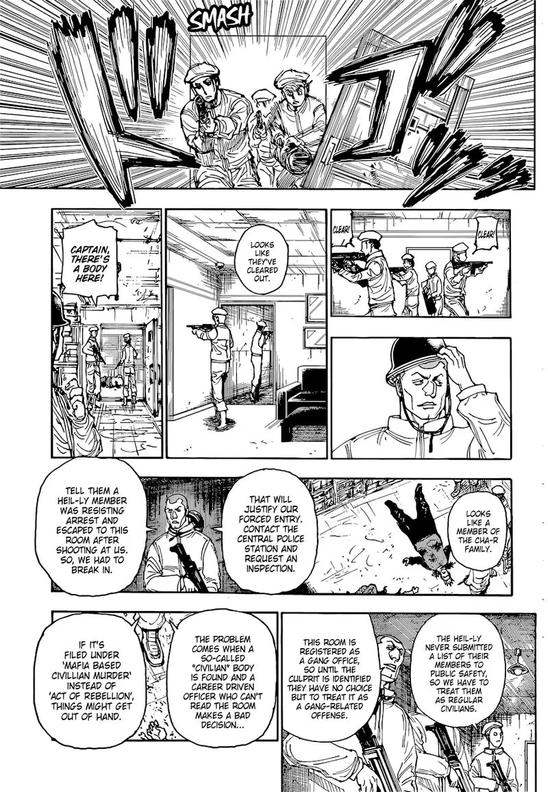 Hunter X Hunter Chapter 394 page 9