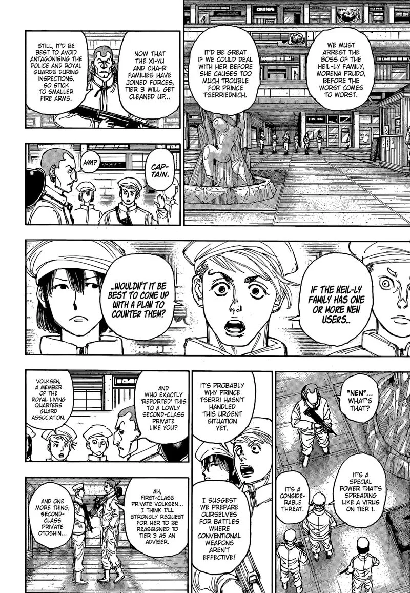Hunter X Hunter Chapter 394 page 10