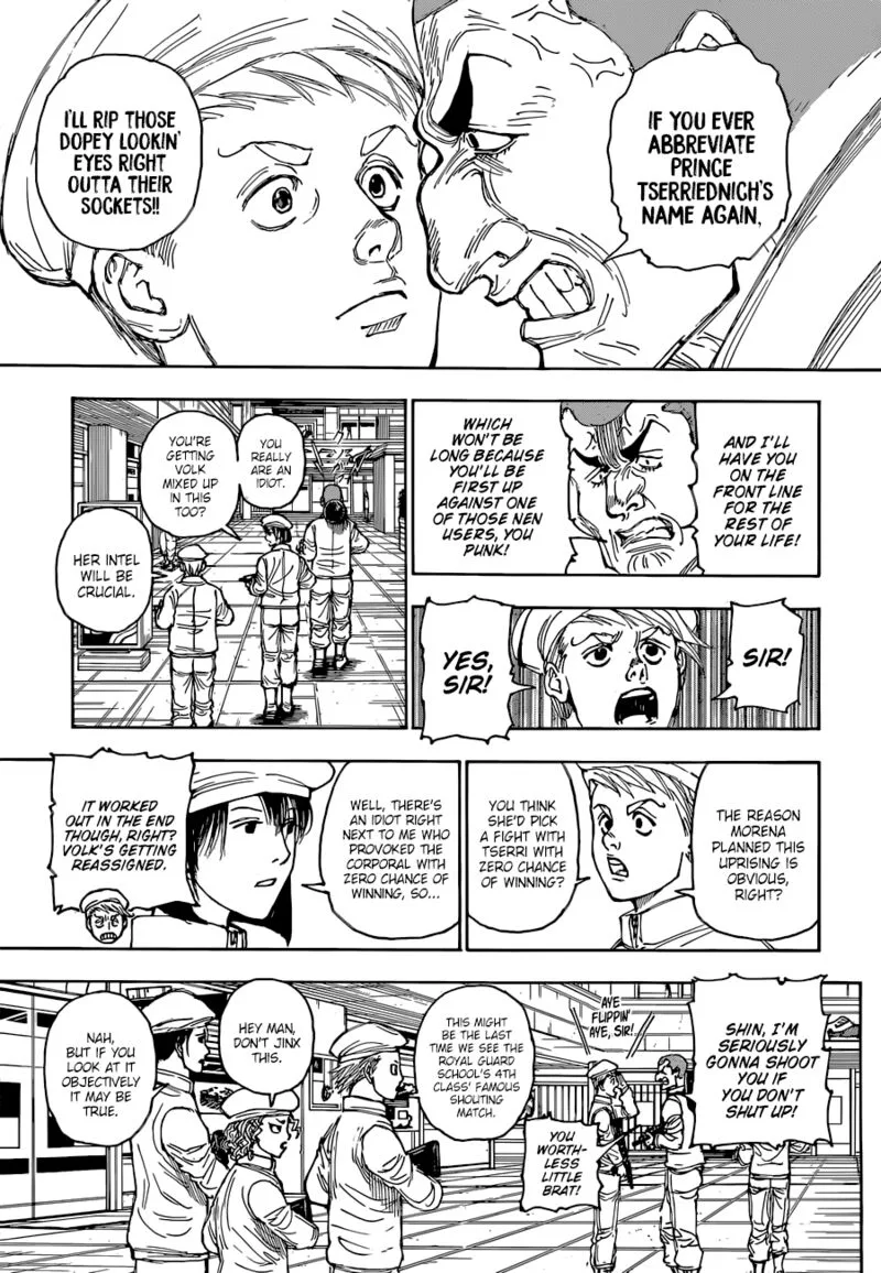 Hunter X Hunter Chapter 394 page 11