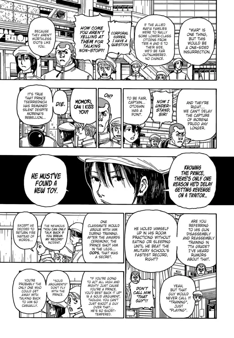 Hunter X Hunter Chapter 394 page 13