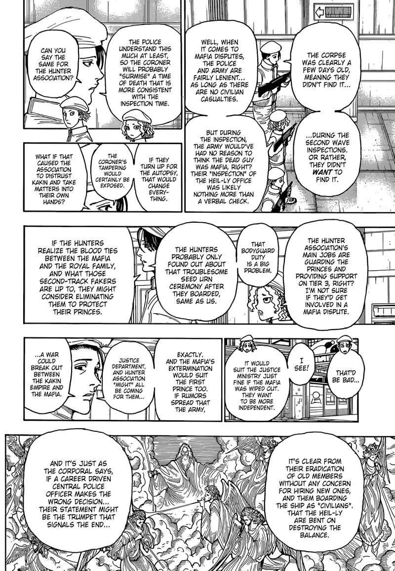 Hunter X Hunter Chapter 394 page 12