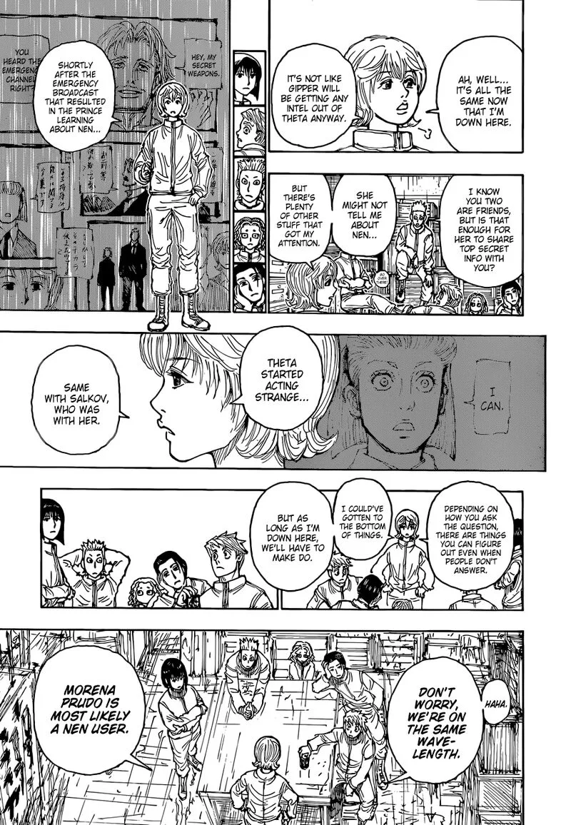Hunter X Hunter Chapter 394 page 17