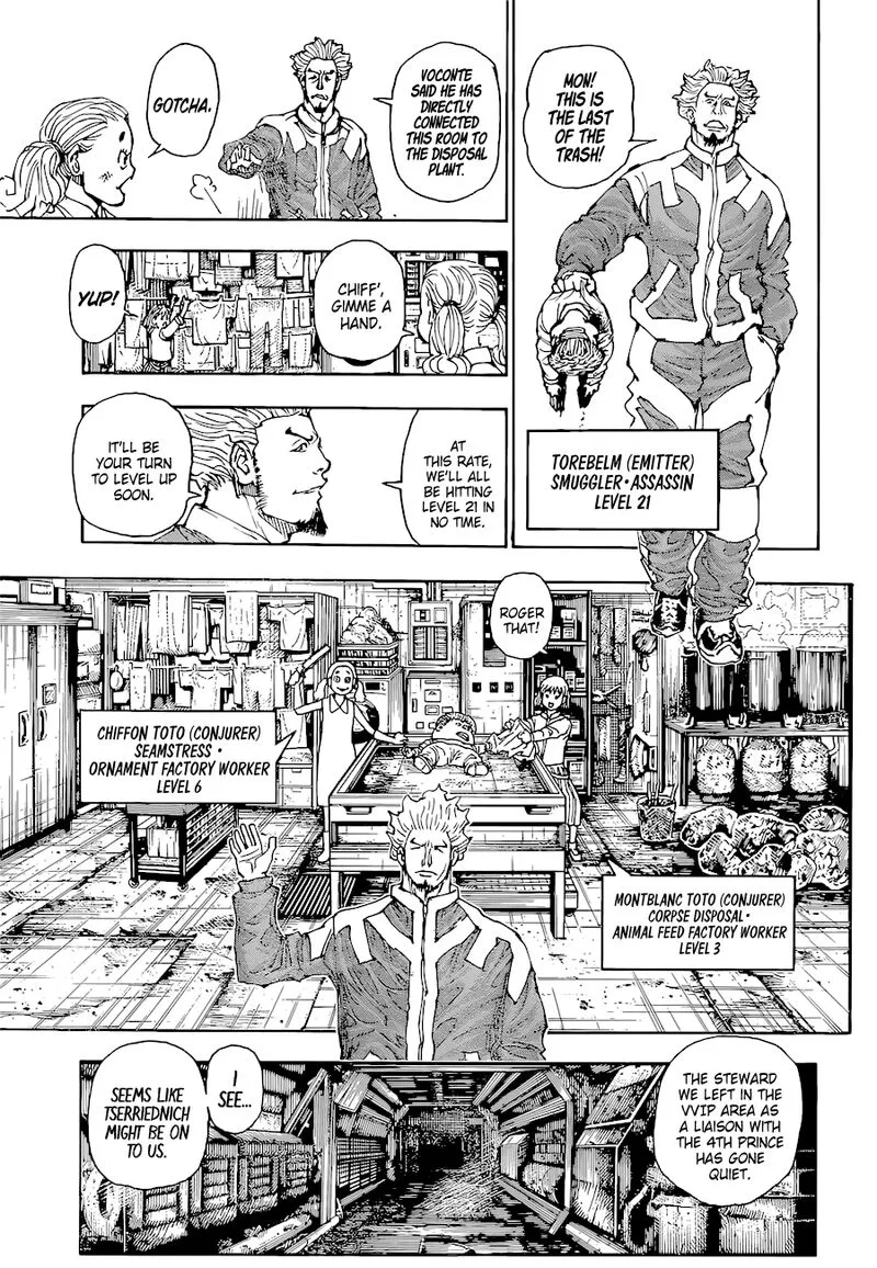 Hunter X Hunter Chapter 394 page 5