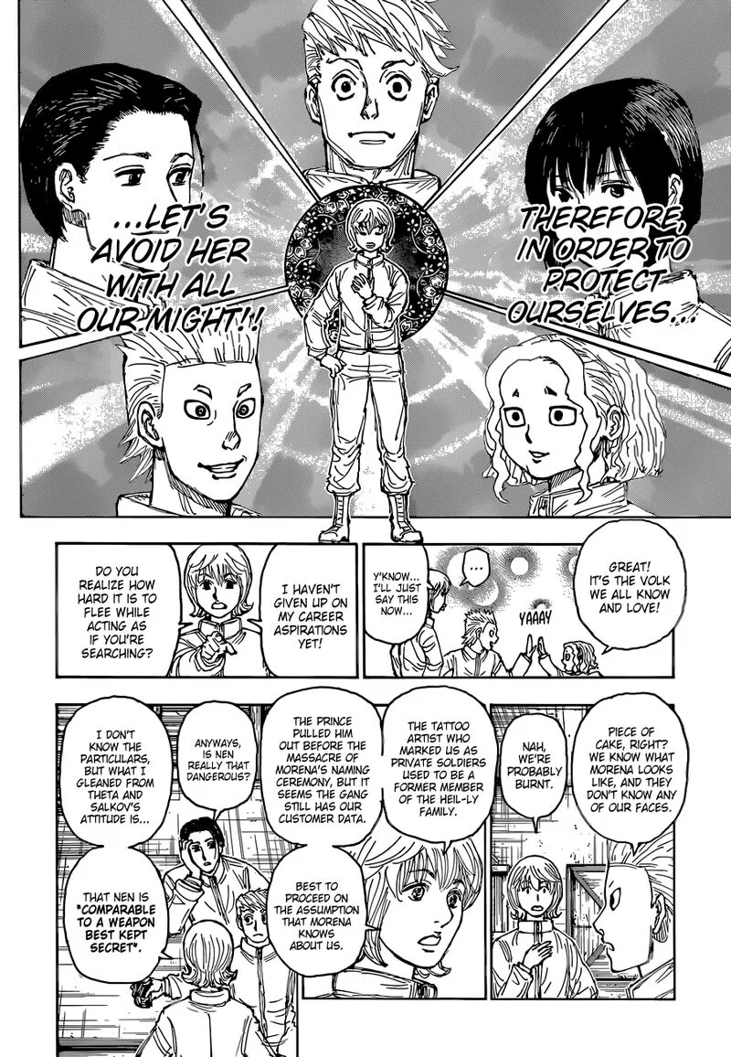 Hunter X Hunter Chapter 394 page 18