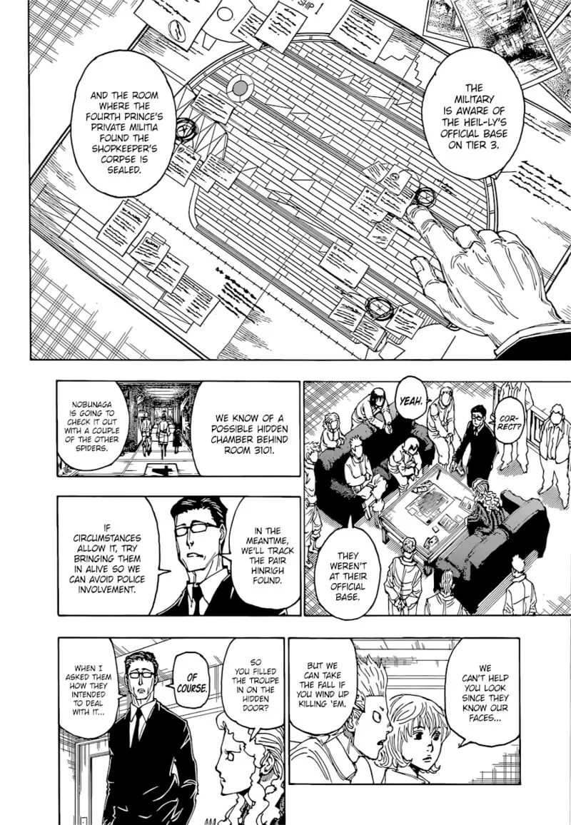 Hunter X Hunter Chapter 395 page 2